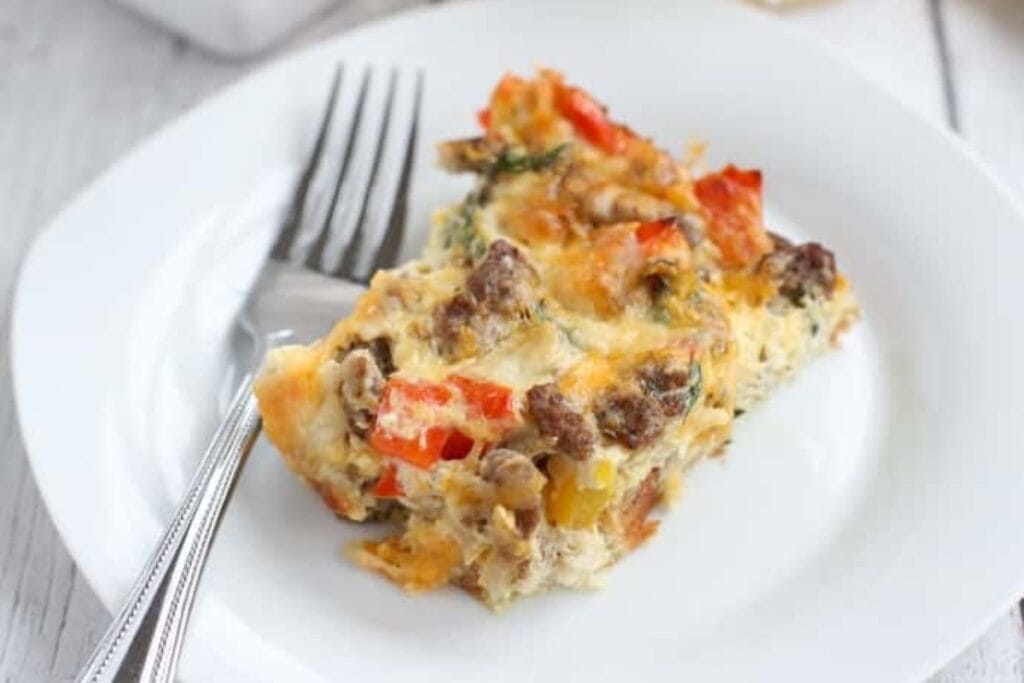 Sausage and Egg Casserole.
