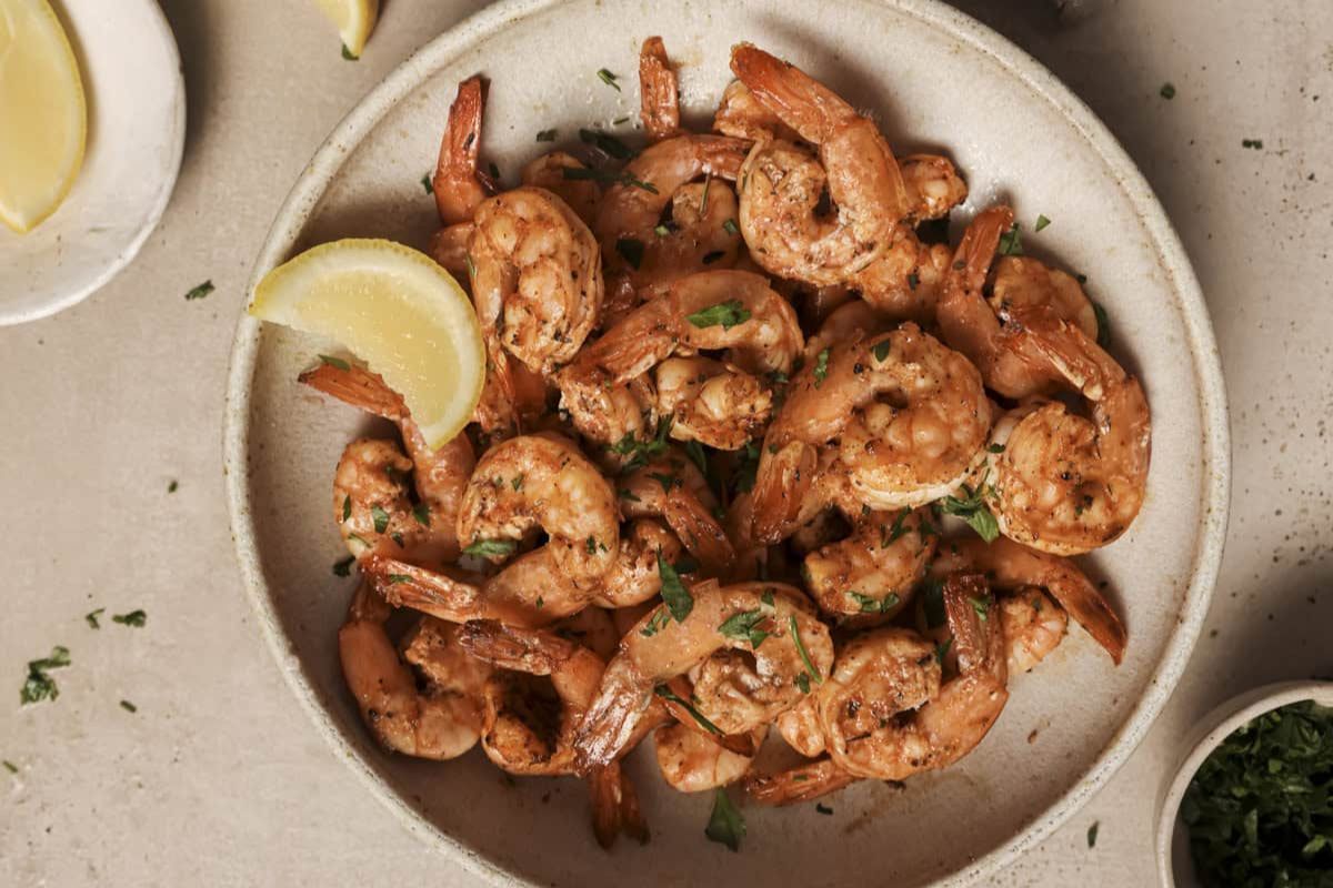Air Fryer Shrimp.