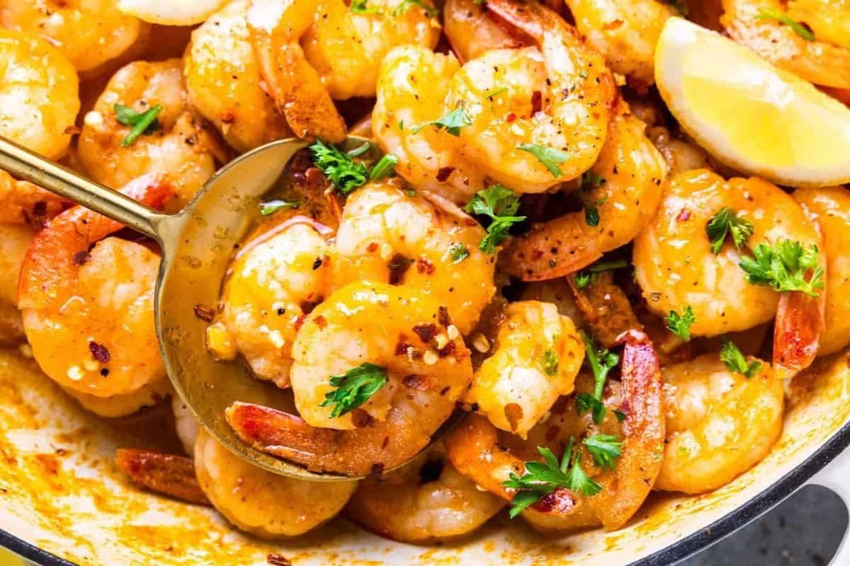 Garlic Butter Shrimp Recipe.