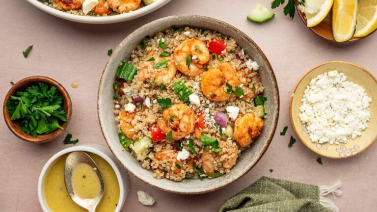 Shrimp Quinoa Salad.