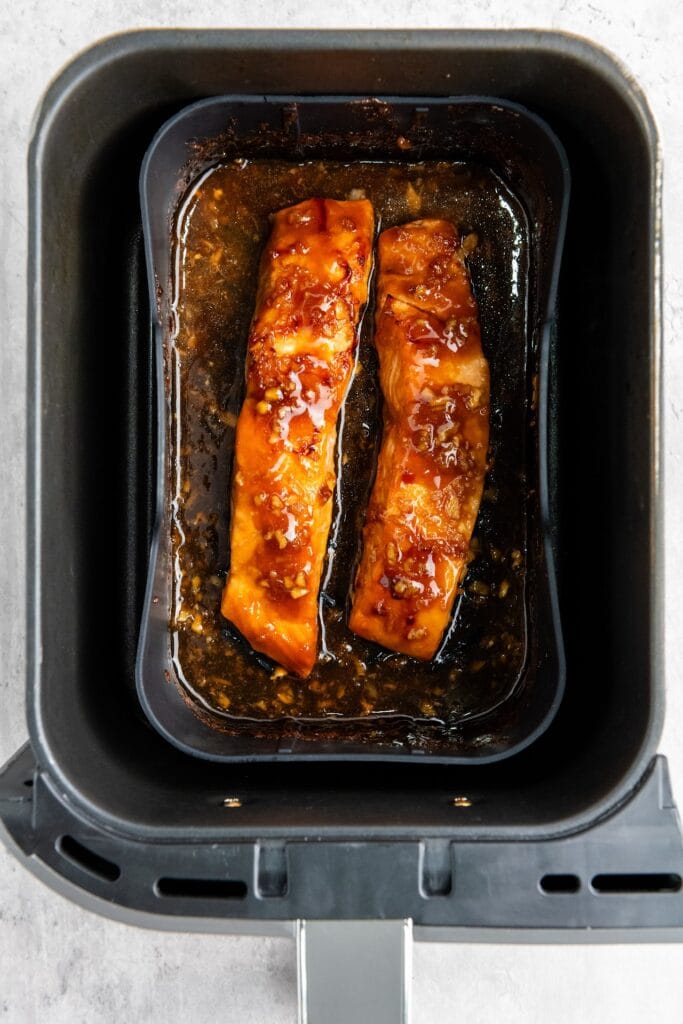 salmon in the air fryer