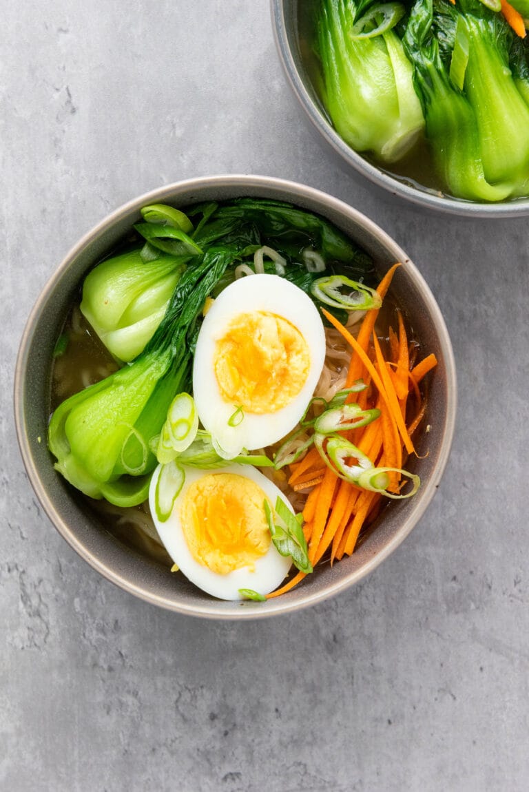 easy ramen noodle bowl