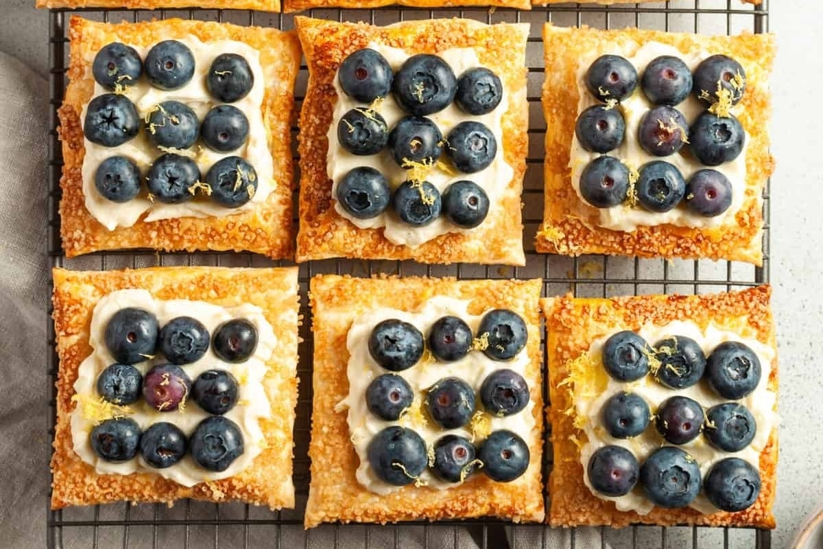 Blueberry Tartlets.
