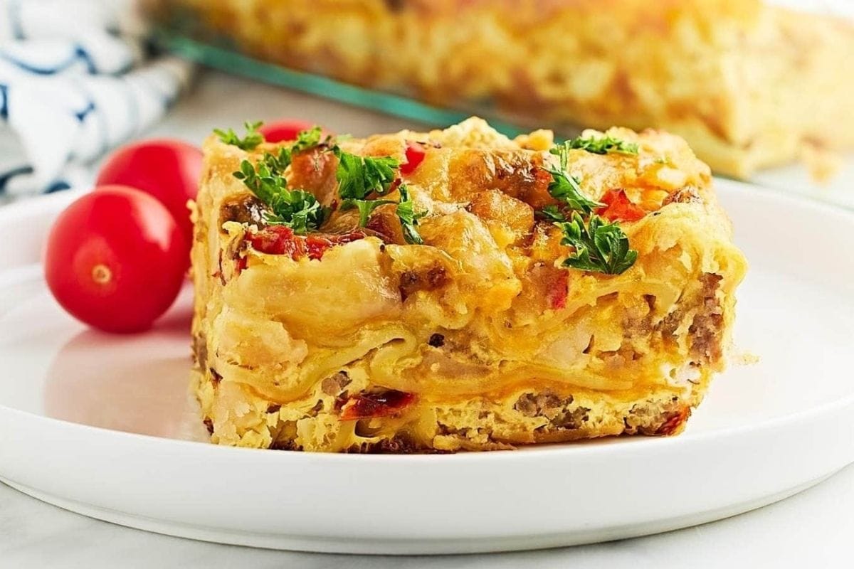 Breakfast Lasagna.