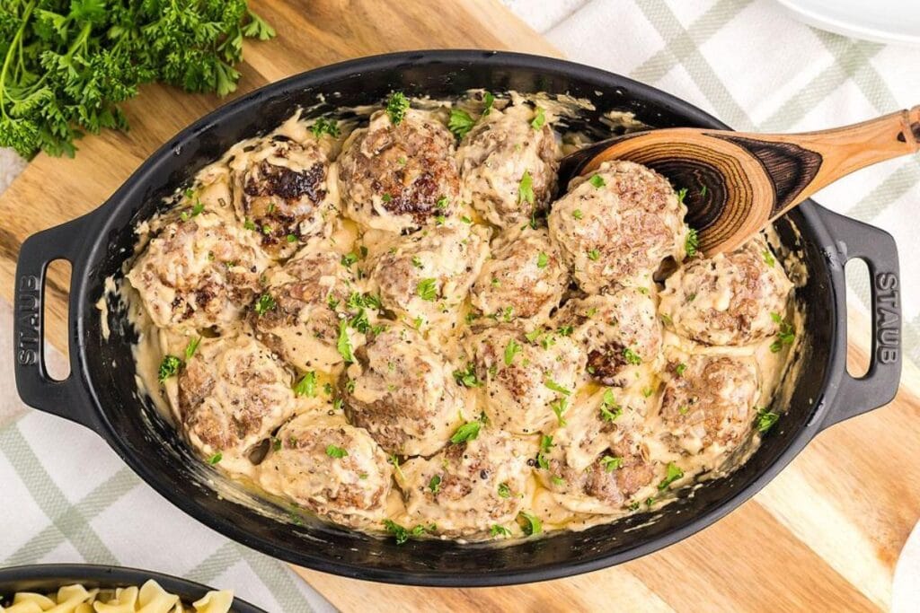 Copycat Ikea Swedish Meatballs Recipe.