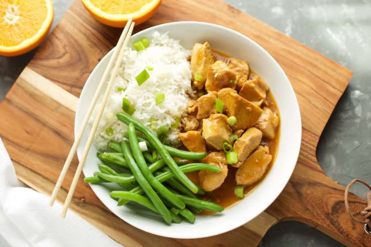 Instant Pot Orange Chicken.