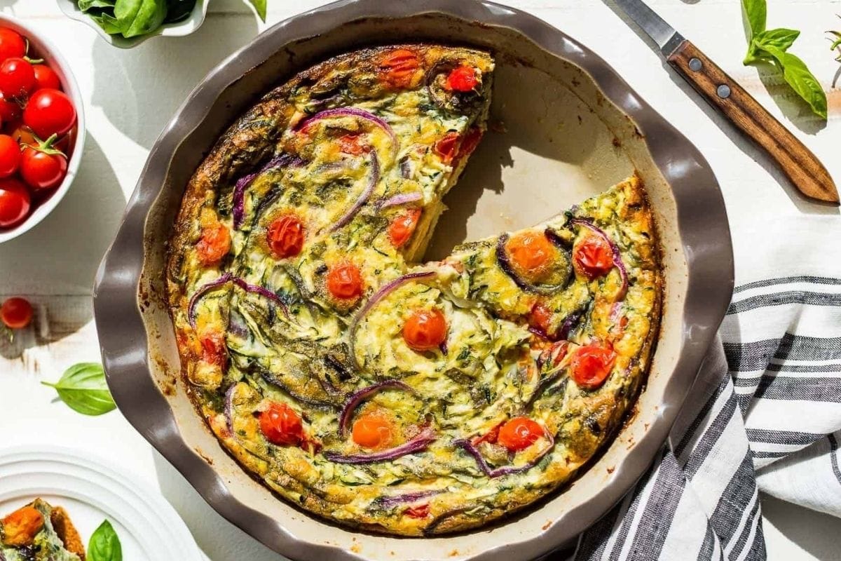 Vegetarian Breakfast Casserole.