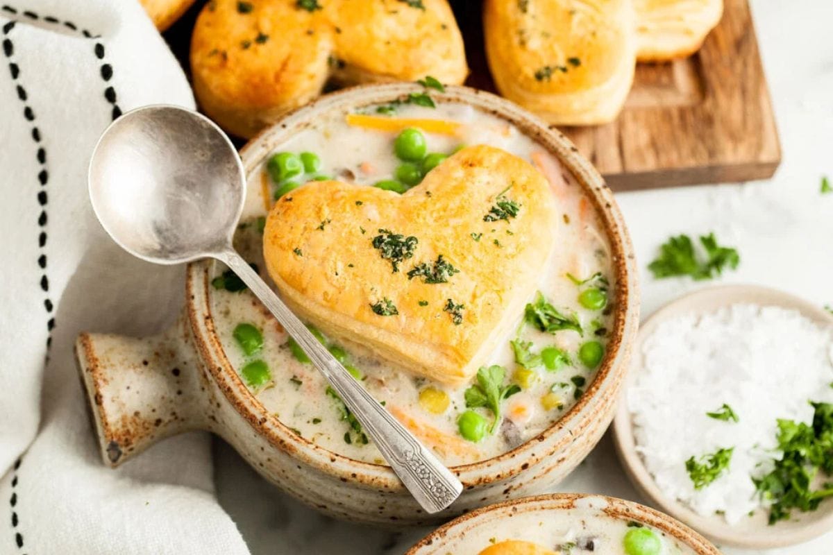 Chicken Pot Pie Soup.