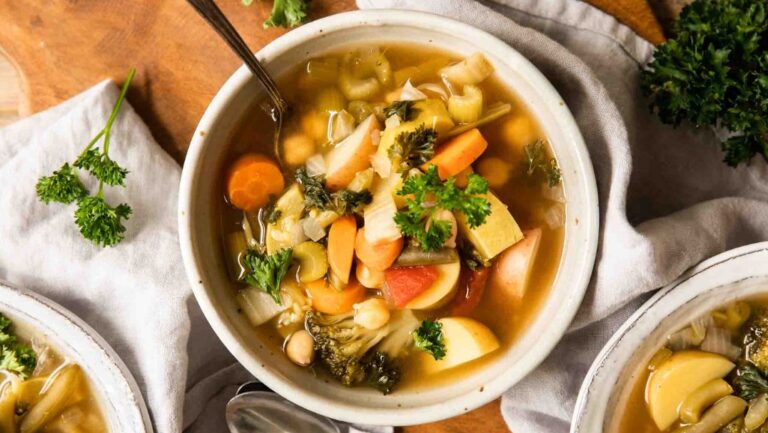Crockpot Vegetable Soup.