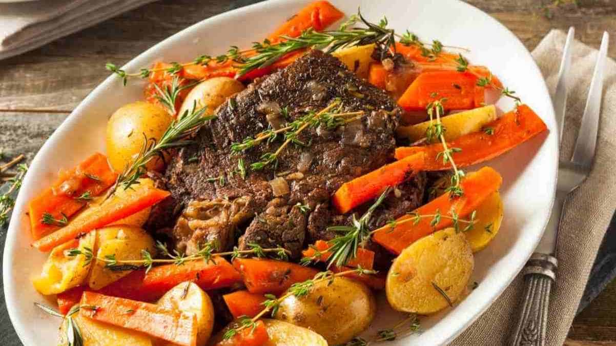 Chuck Roast Crock Pot Recipe.