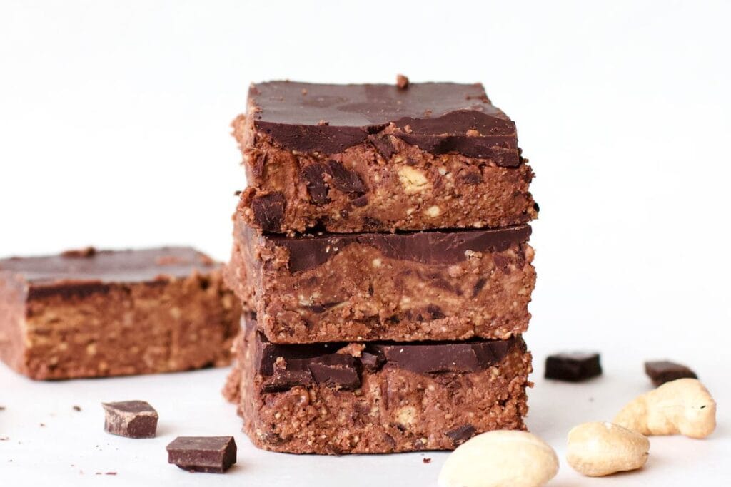 Double Chocolate Cashew Raw Fudge.