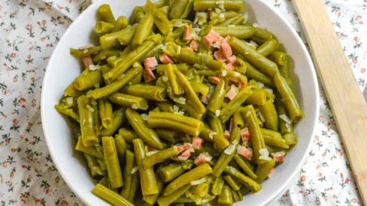 Grandma's Canned Green Beans.
