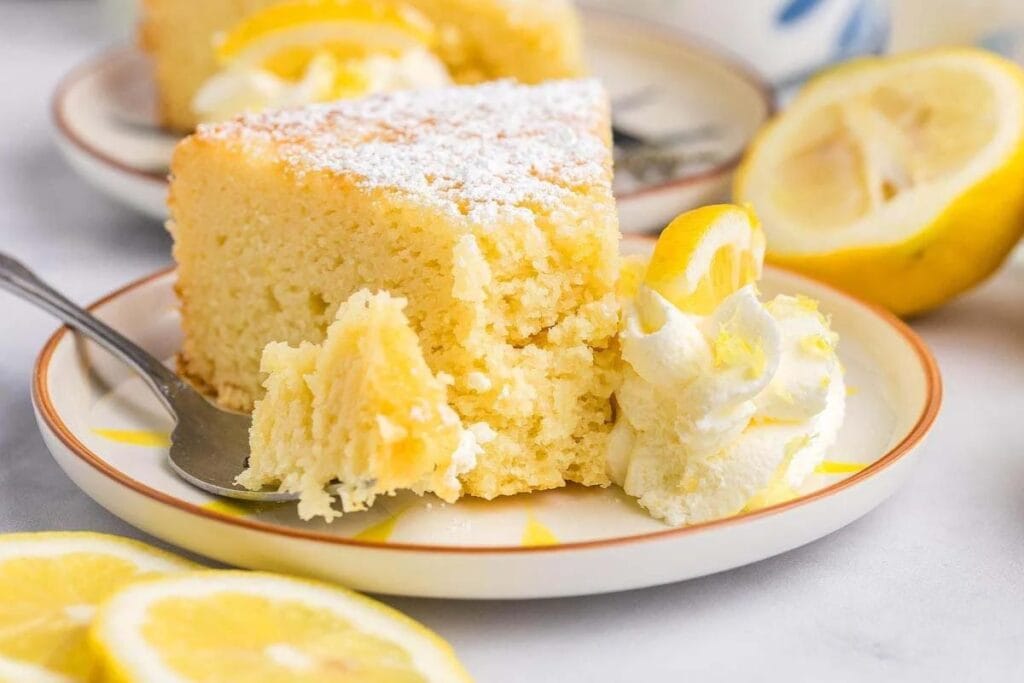 Italian Lemon Ricotta Cake.