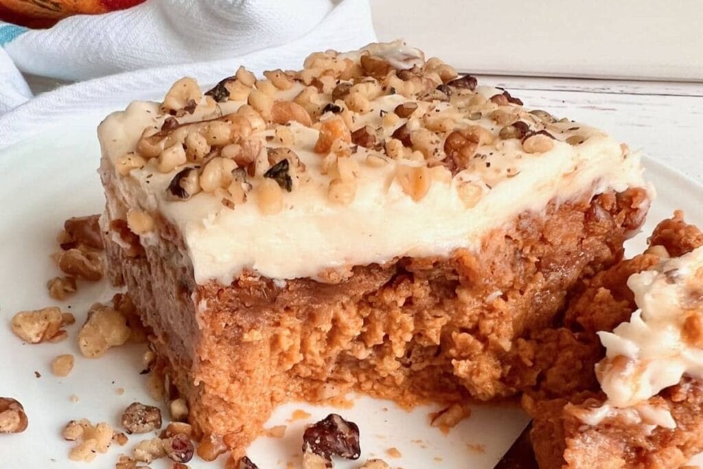 Pumpkin Pie Dump Cake. 