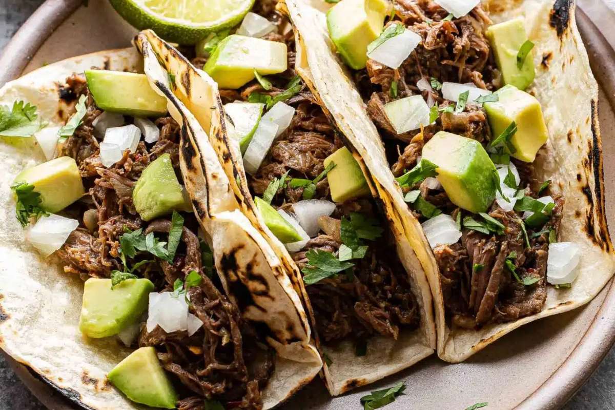 Slow Cooker Beef Barbacoa. 