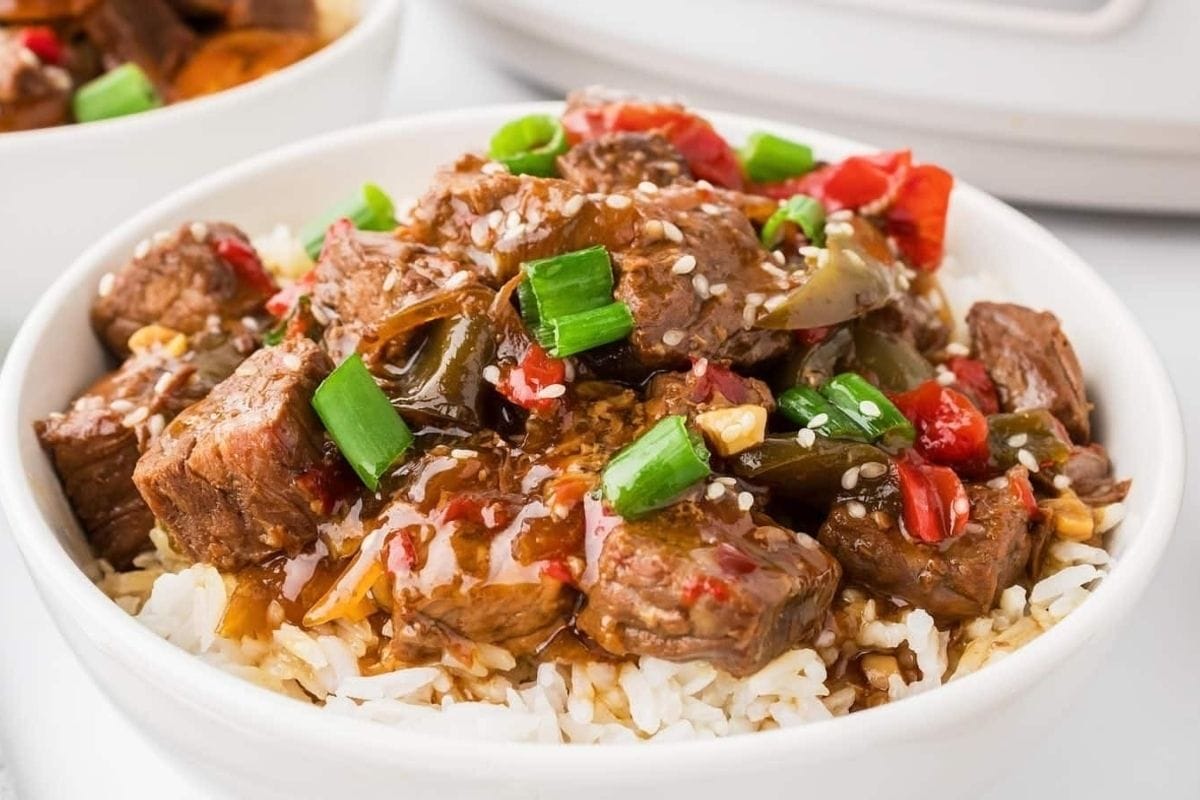 Slow Cooker Beef Teriyaki.