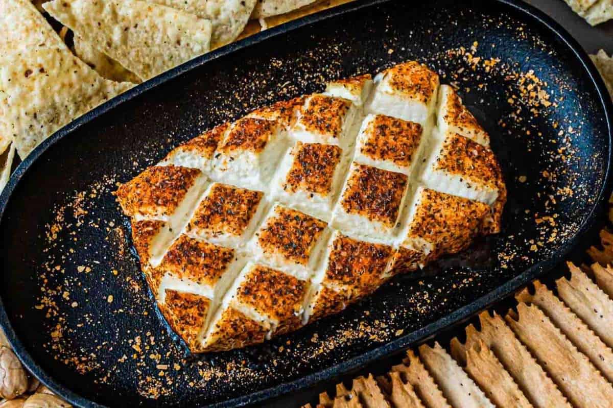 Smoked Cream Cheese (2 Ingredients).