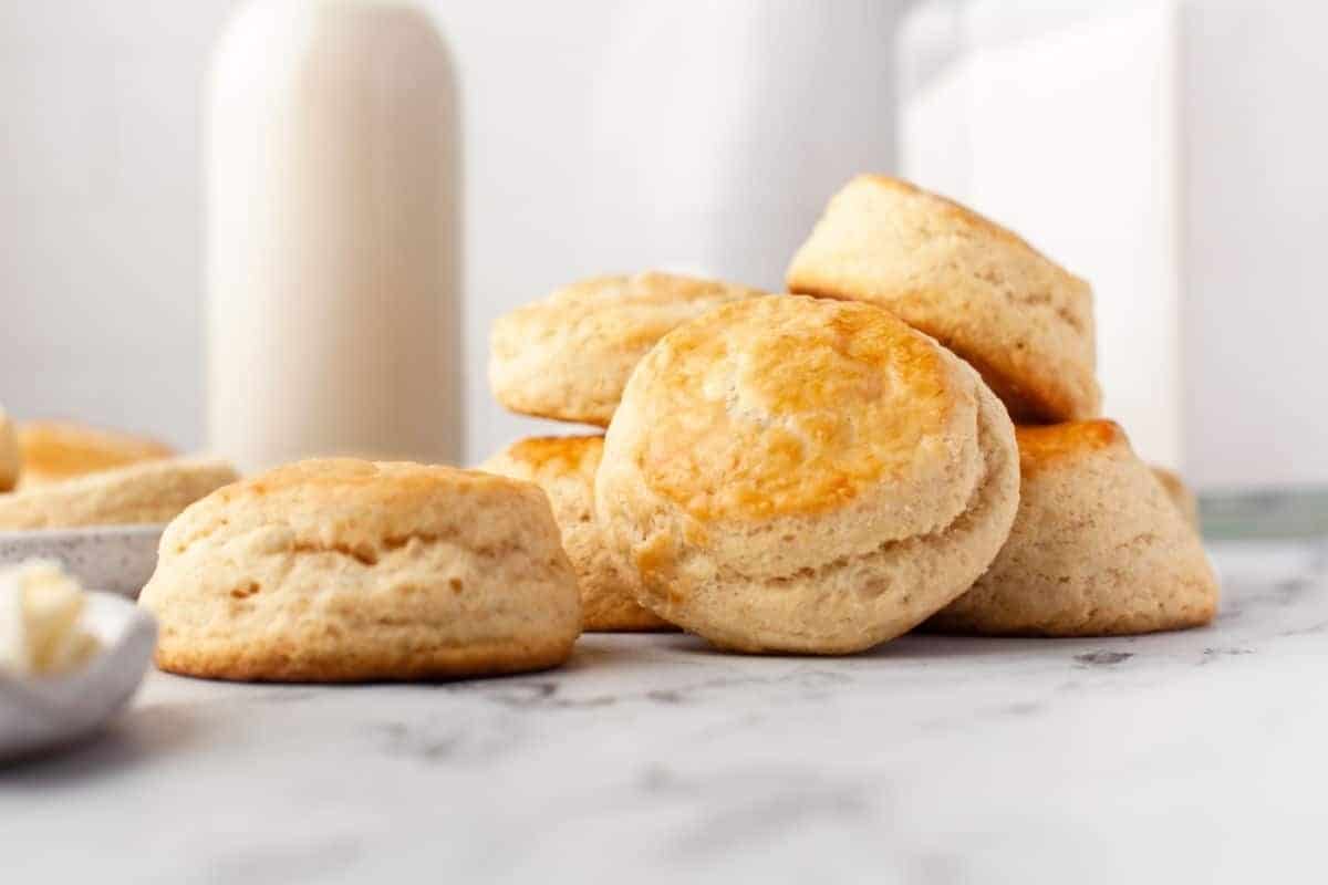 Homemade Buttermilk Biscuits.