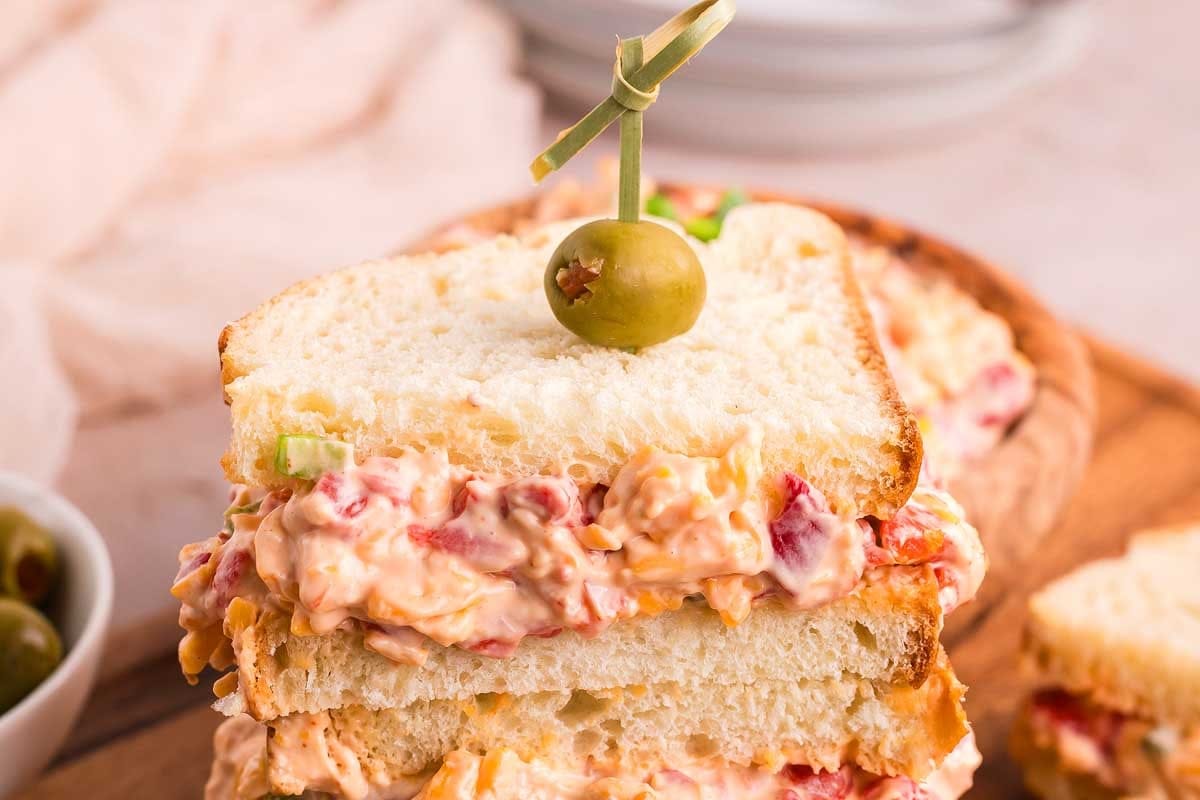 Pimento Cheese Sandwich.