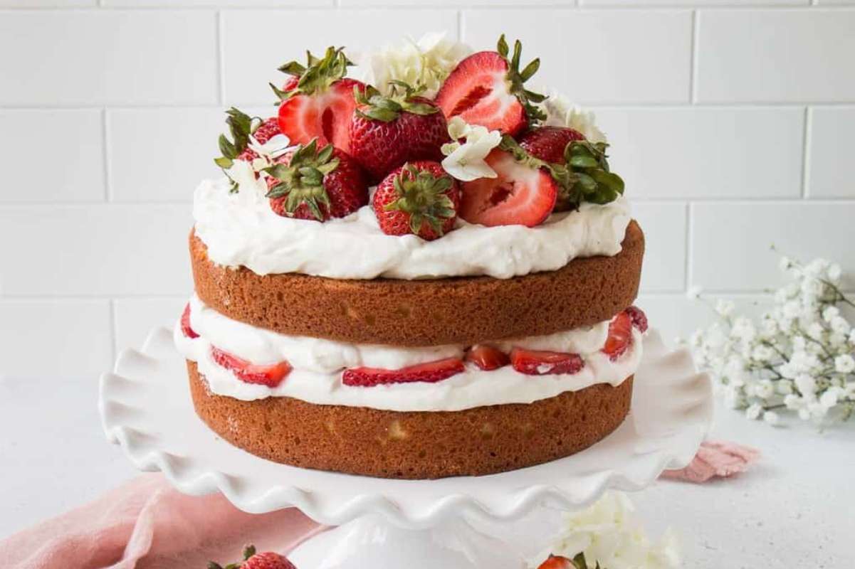 Strawberry Shortcake Cake.
