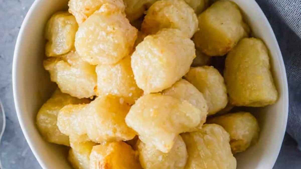 Air Fryer Cauliflower Gnocchi.