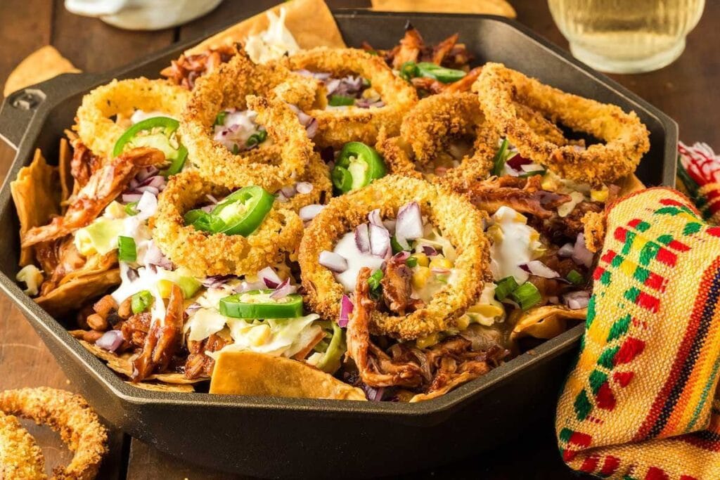 Bbq Chicken Nachos.