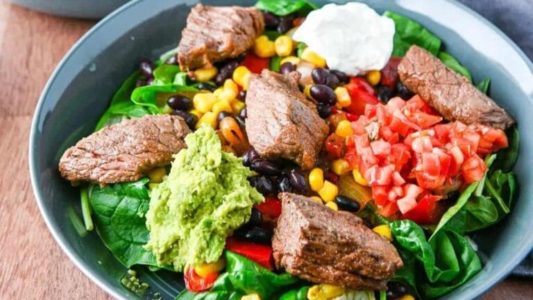 Beef Burrito Bowl.