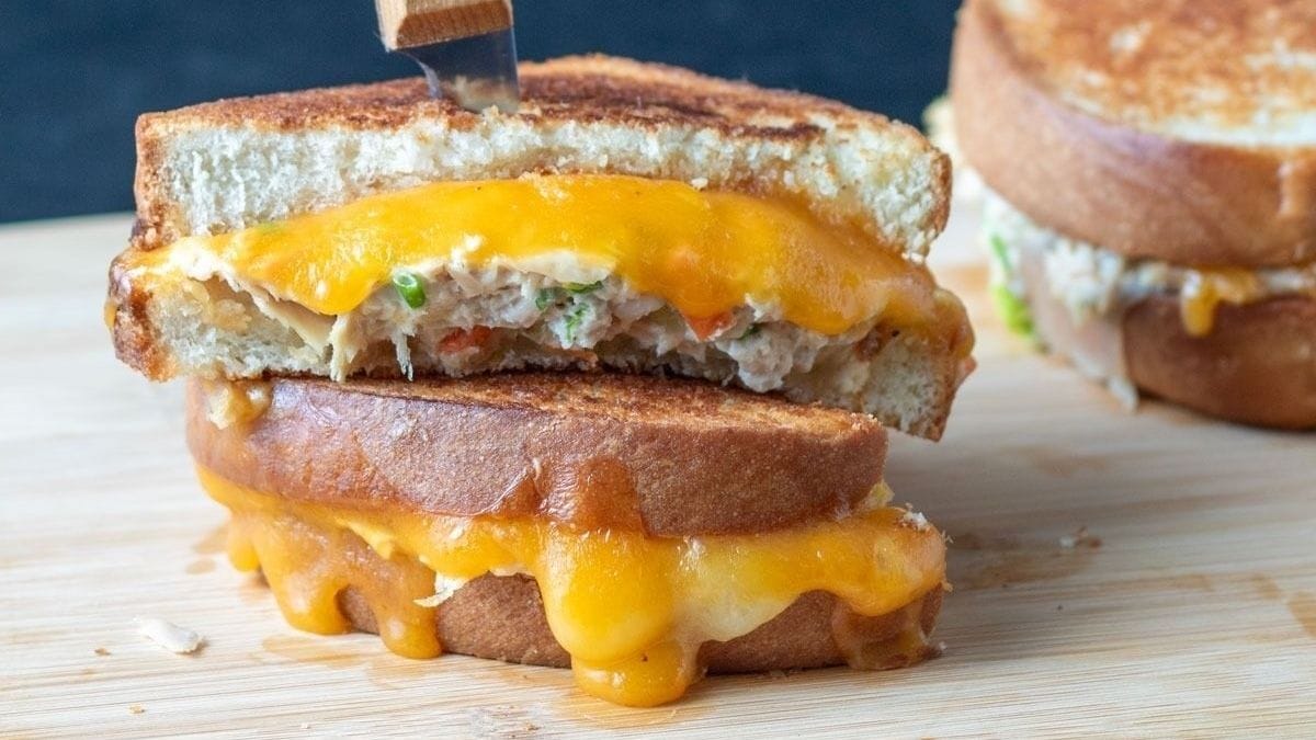 Best Damn Grilled Tuna And Cheese.
