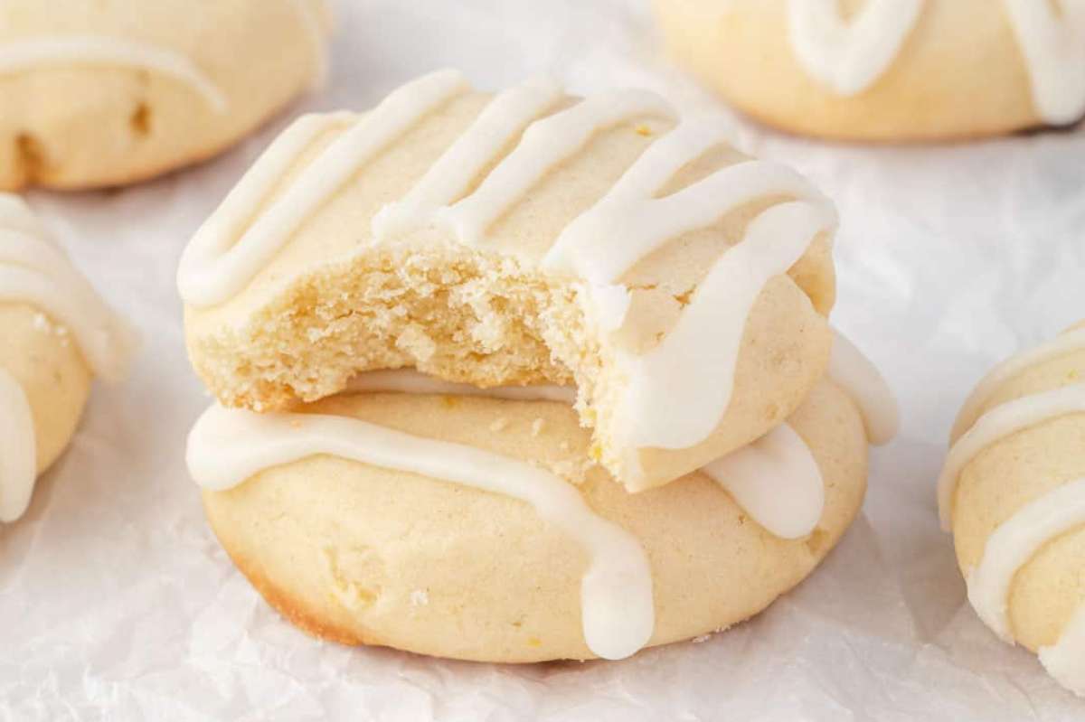 Lemon Butter Cookies. 