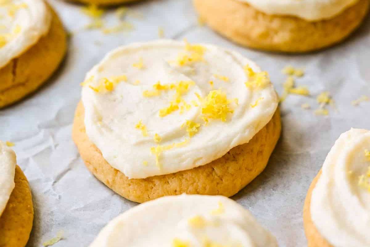 Lemon Sugar Cookies. 