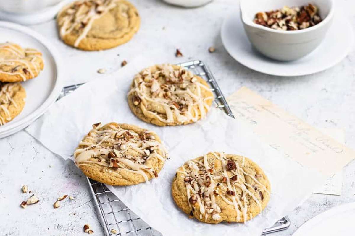 Maple Cookies. 