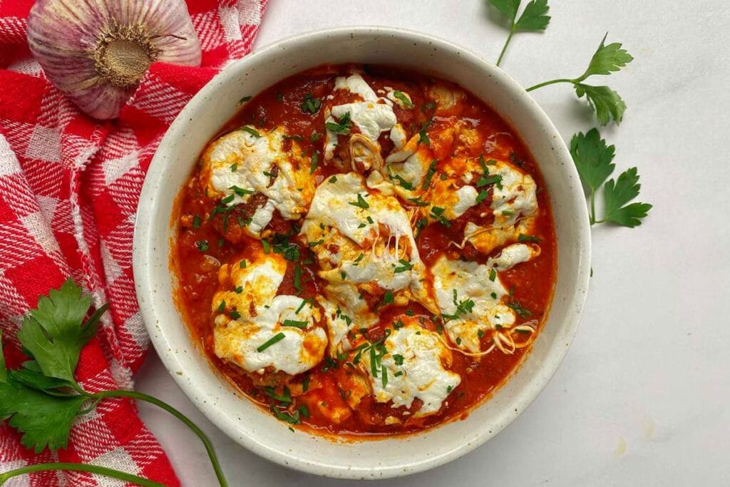 Meatball Casserole. 