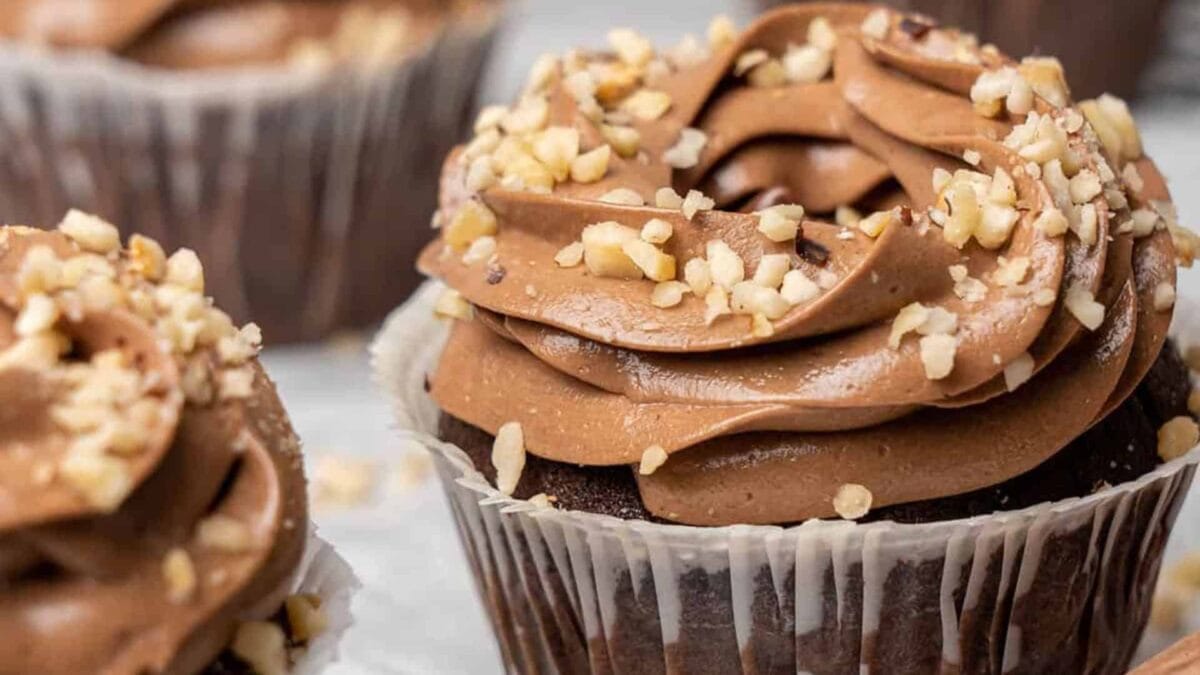 Nutella Cupcakes.