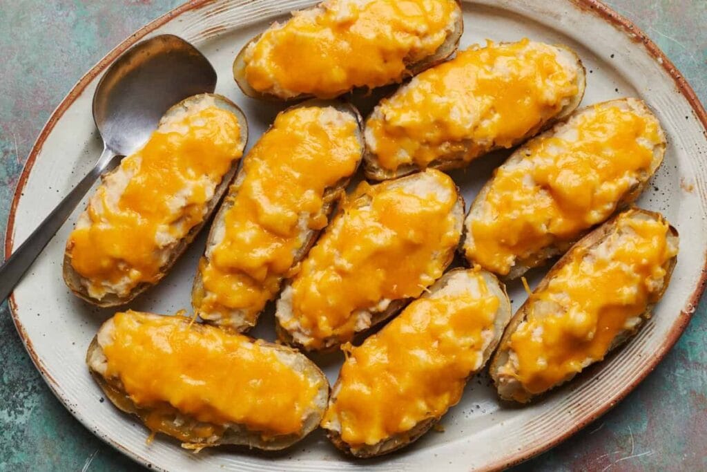 Tuna Baked Potatoes. 