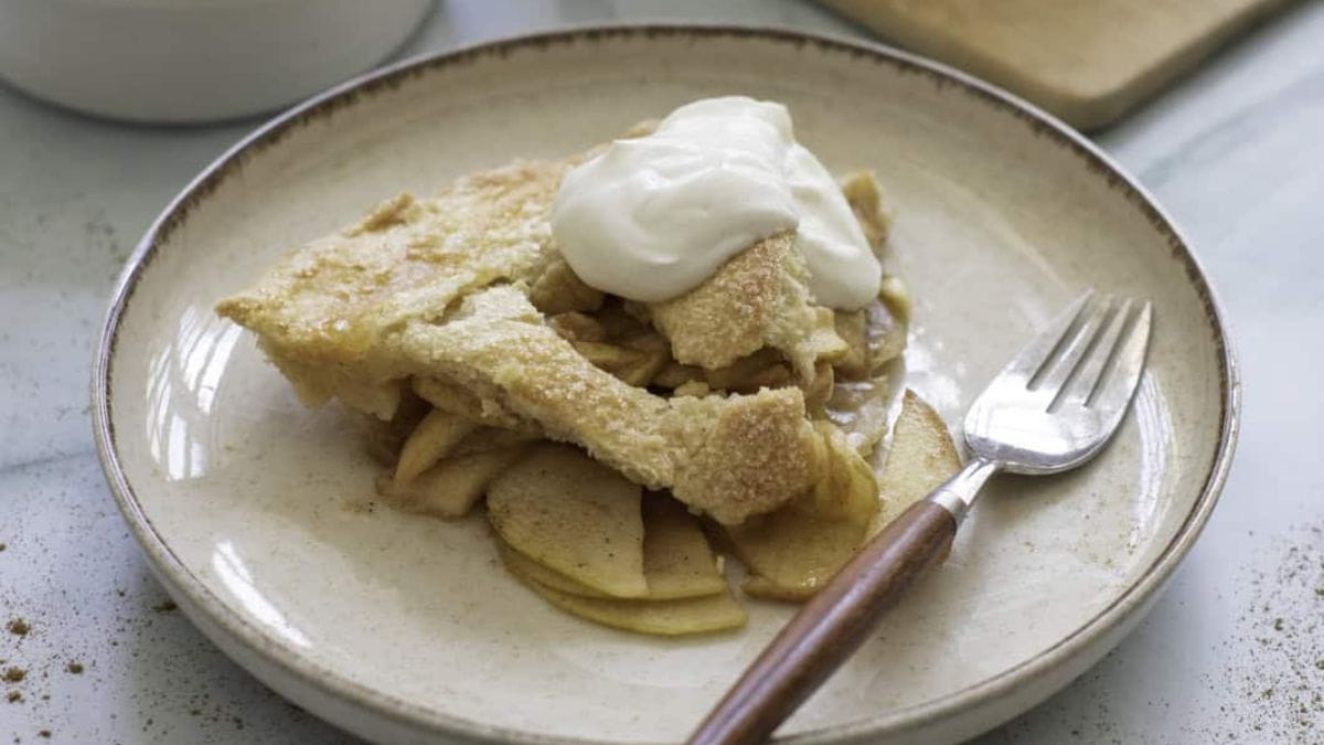 Double Crust Apple Pie.