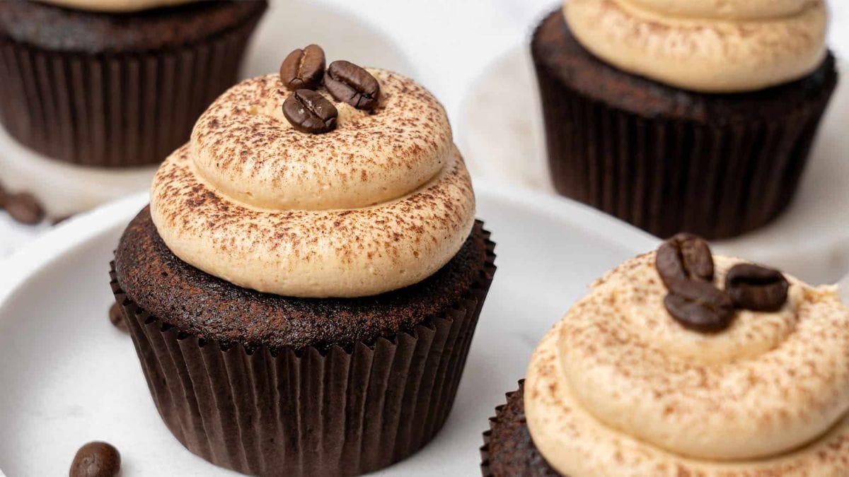 Mocha Cupcakes. 