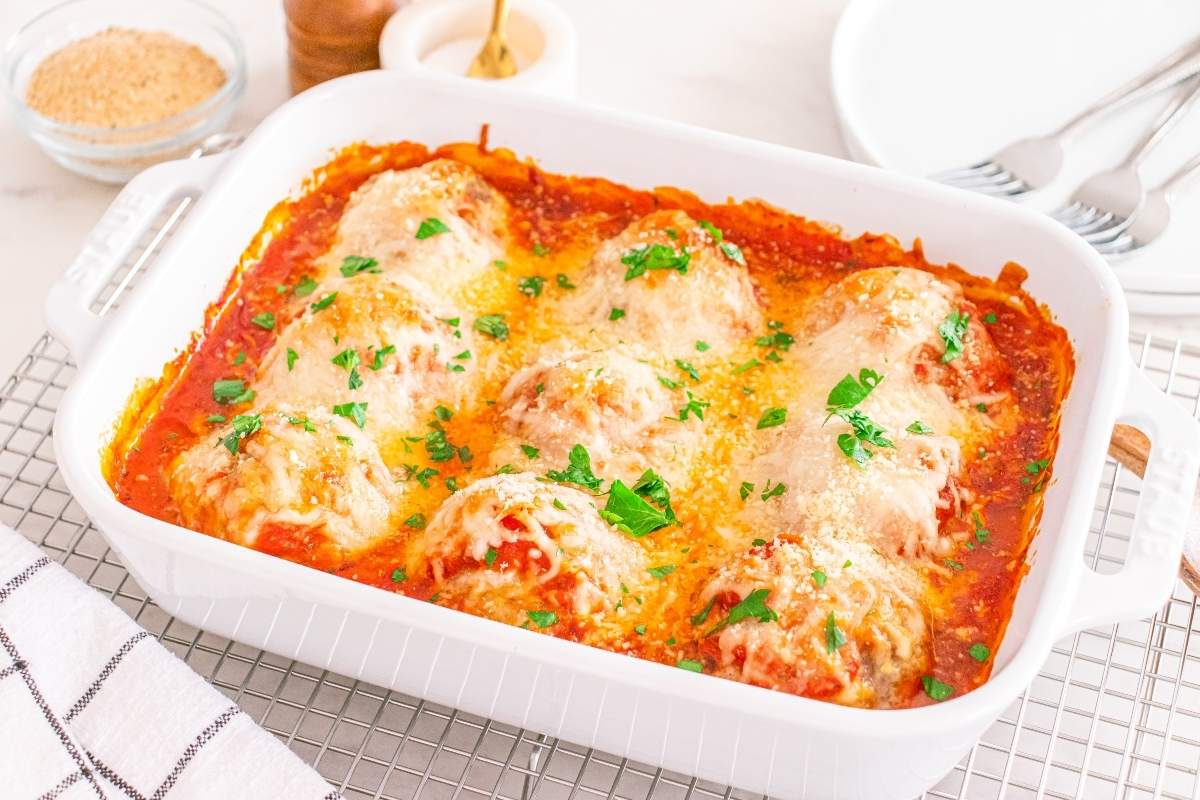 Meatball Casserole.