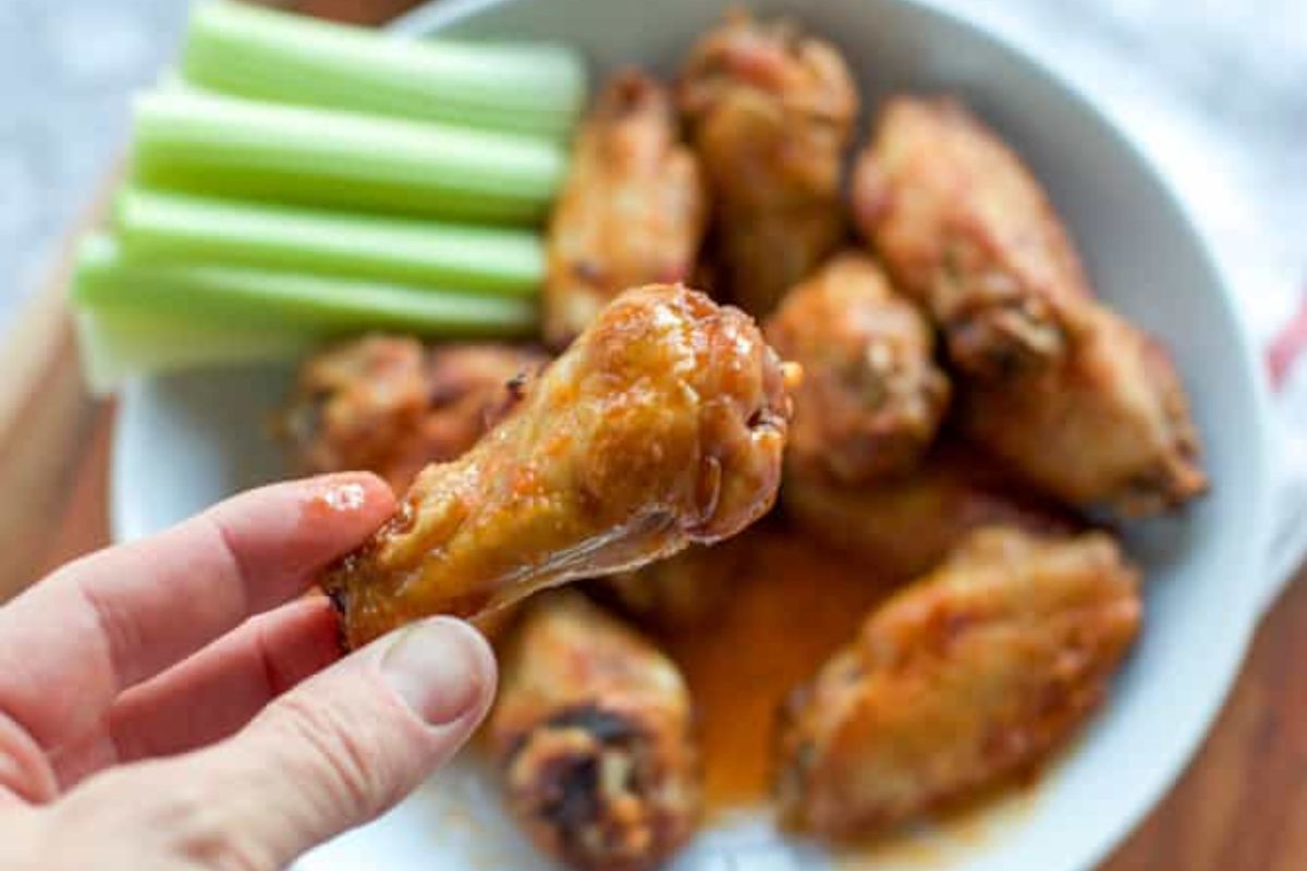 Air Fryer Chicken Wings.