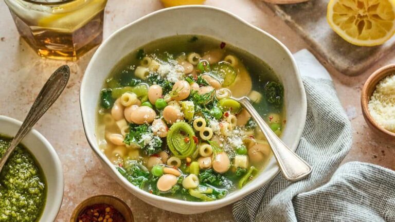 Spring Minestrone Verde.